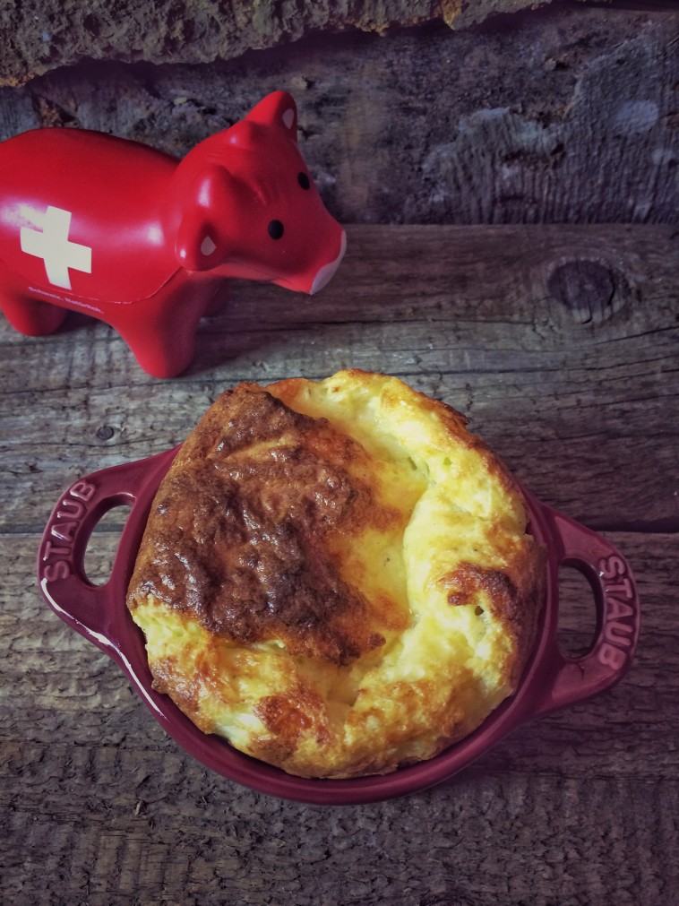 Schweizer Käse Soufflé - Holla die Kochfee