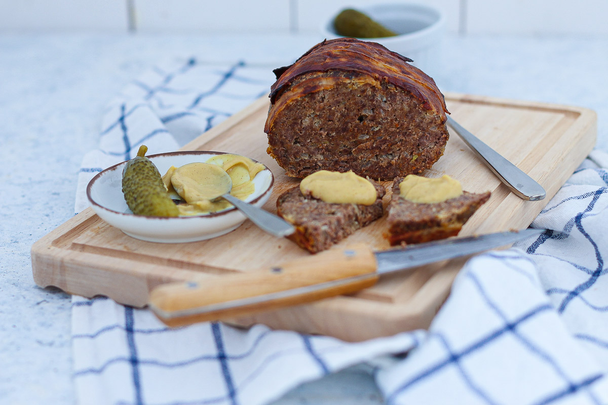 Rezept für Omas Hackbraten (low carb) - Holla die Kochfee